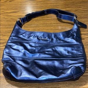 Blue Coach Purse